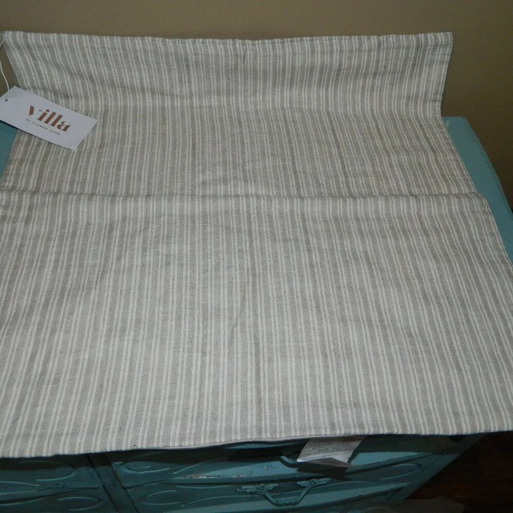 Pottery Barn/Villa by Classic Antolin Casa Natural Stripe Pillow Cover V270047